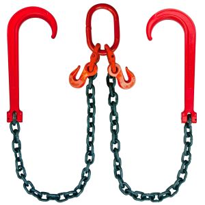 VULCAN Alloy Towing Chain Bridle - Grade 80 - 72 Inch - PROSeries - 12,000 Pound Safe Working Load