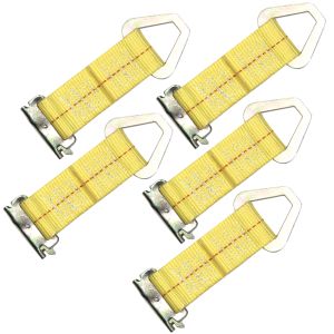 VULCAN E-Track Fitting with D-Ring - Rope Tie - 5 Pack