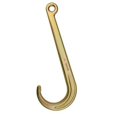 VULCAN Tow Hook - Eye Style - Grade 70 - 15 Inch - 4,700 Pound Safe Working Load - Compatible with 5/16 Inch Chain