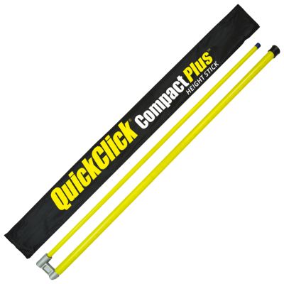 Quickclick Compact Plus Load Height Measuring Stick - Measures Up To 15 Feet - Measure Your Load Before You Hit The Road™