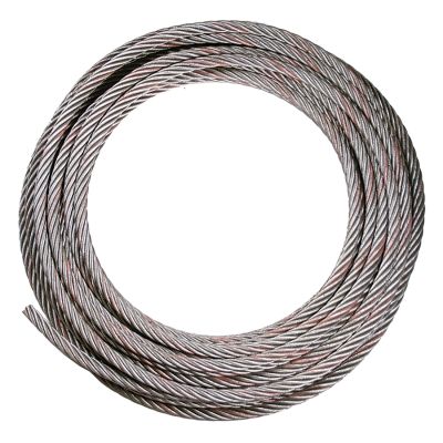 VULCAN Steel-Core Plain End Winch Cable - 3/8 Inch x 50 Foot - PROSeries 