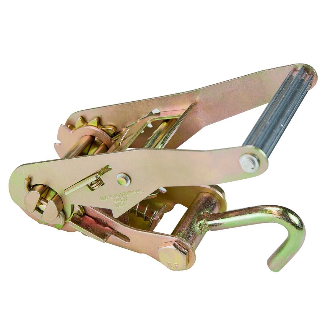 VULCAN PROSeries 2 Wide Handle Ratchet Buckle with Snap Hook Ratchets SWL 4-Pack 3300 lbs 